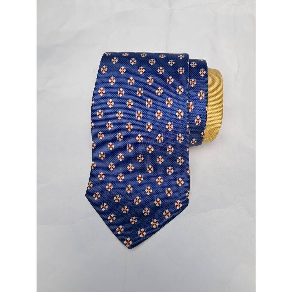 Tommy Hilfiger 100% Silk Geometric Tie *New Condition  L=58' W=4'